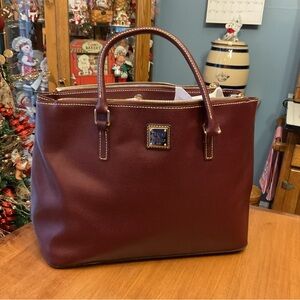 Dooney & Bourke Rich Saffiano Bordeaux Willa